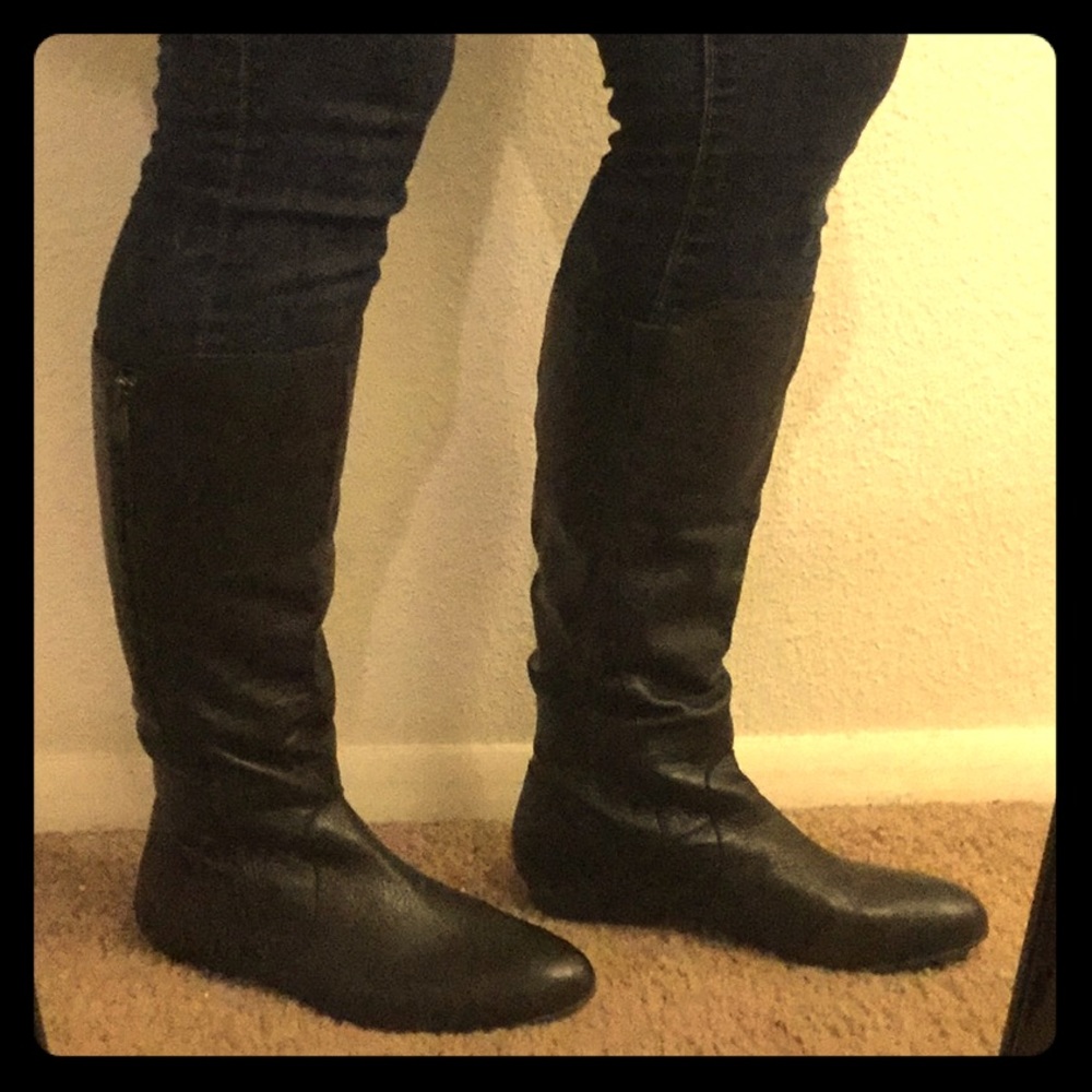 Black boots